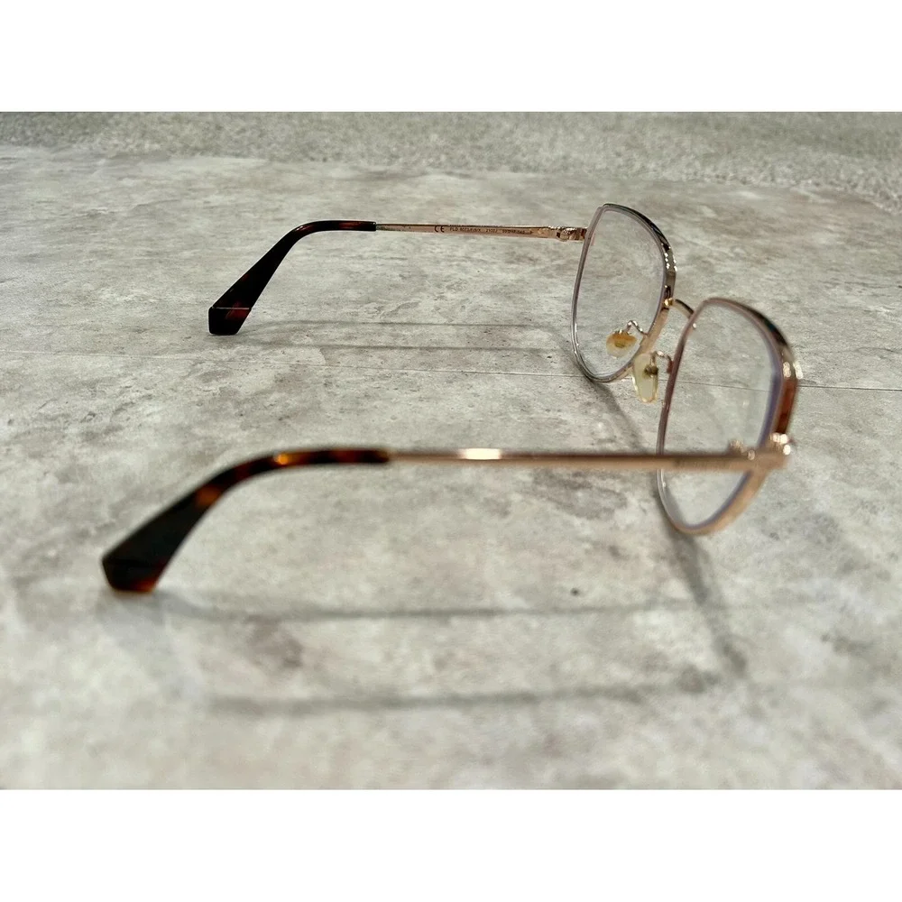 Polaroid PLD 6073/F/S/X ROSE GOLD Oval Sunglasses Rx compatible. Authentic